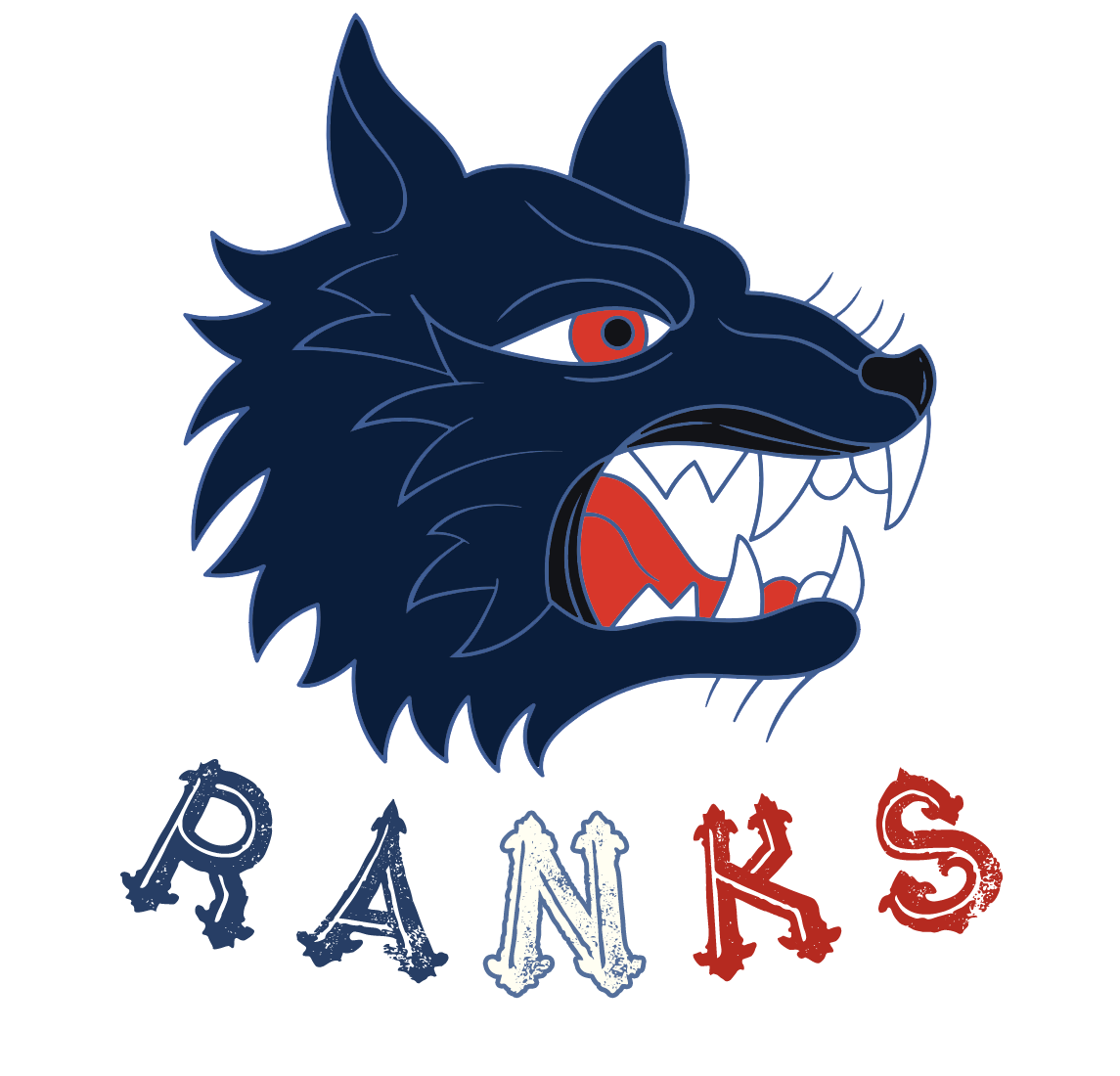 Ranks 狼头徽章