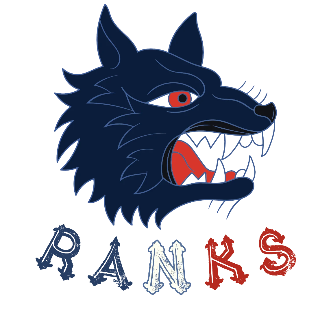 Ranks 狼头徽章